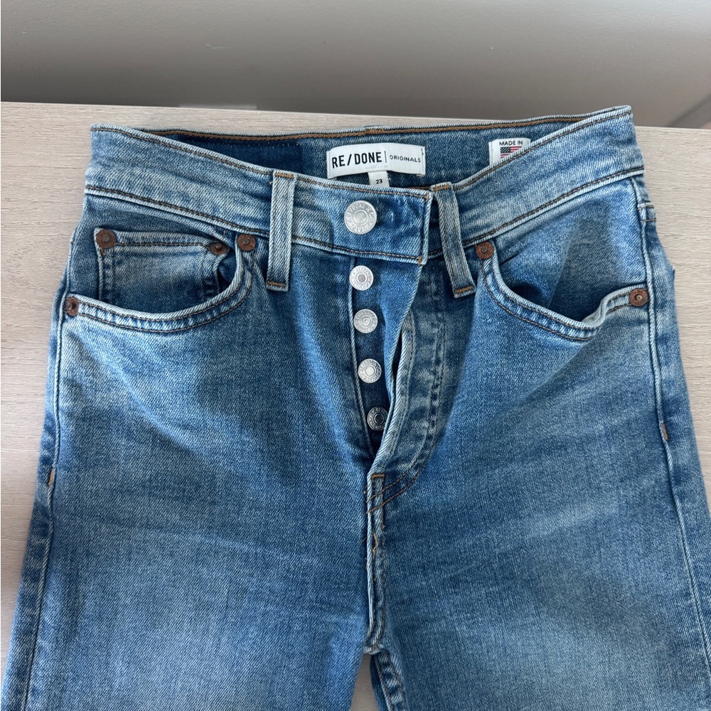 Re/Done Light Blue Denim Jeans